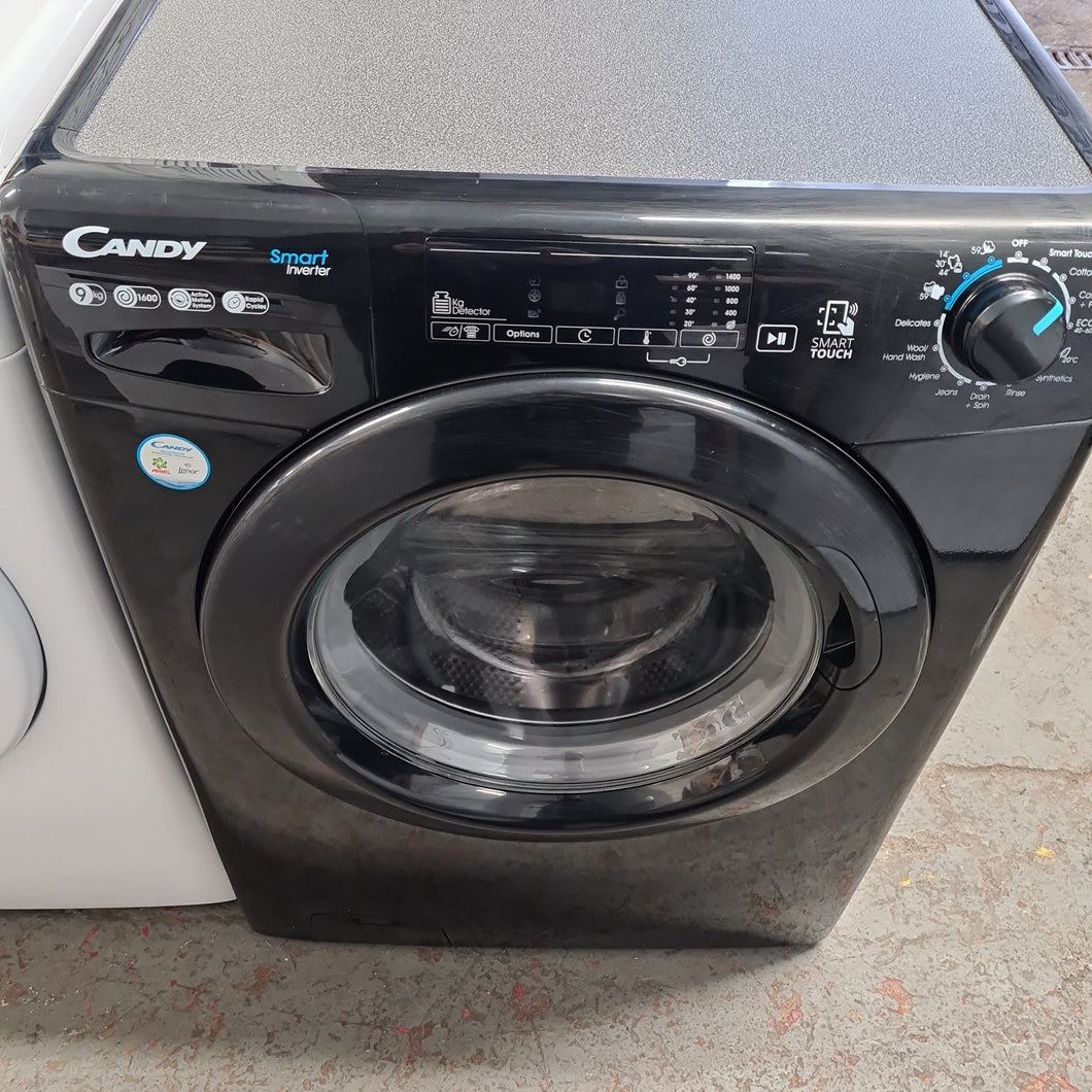 Candy CS1410TWBBE/1-80 10kg Washing Machine with 1400 rpm - Black - C Rated